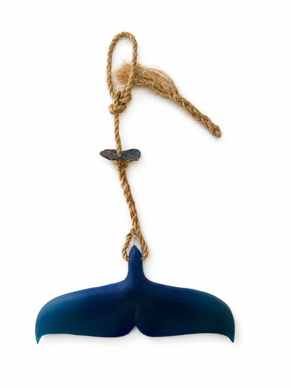 WHALE TAIL RESIN ART